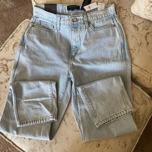 Banana Republic curvy straight light wash jeans